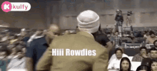 Hiii Rowdies Rowdy GIF - Hiii Rowdies Rowdy Vijay Deverakonda GIFs