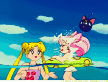 Sailor Moon Chibiusa GIF - Sailor Moon Chibiusa Swimming GIFs