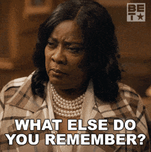 What Else Do You Remember Darlene GIF - What Else Do You Remember Darlene Kingdom Business GIFs