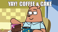 Yay Coffee Coffee GIF - Yay Coffee Coffee Cake GIFs