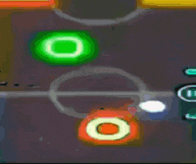a video game screen with the word among us