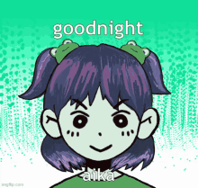 Goodnight Aika Aika GIF - Goodnight Aika Aika Omori GIFs