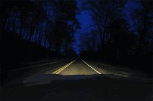 Woods Night GIF - Woods Night Lights GIFs