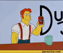 Beer Duff GIF - Beer Duff Simpsons GIFs