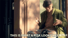 This Is What A Risk Looks Like Greer GIF - This Is What A Risk Looks Like Greer Cleo Anthony GIFs