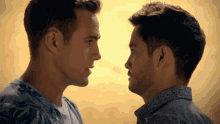 Kissing Gay GIF