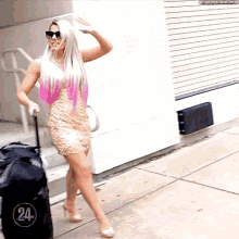 Alexa Bliss Dress GIF - Alexa Bliss Dress Suitcase GIFs