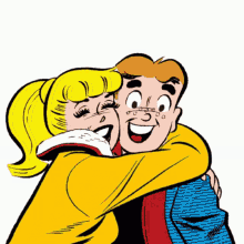 love lets party hug archie betty