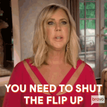 You Need To Shut The Flip Up Be Quiet GIF - You Need To Shut The Flip Up Be Quiet Shh GIFs