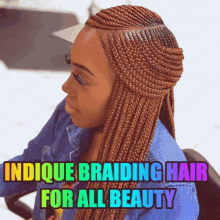 Indique Braiding Hair Hair Flip GIF - Indique Braiding Hair Braiding Hair Hair Flip GIFs