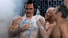 Burt Reynolds Shower Time GIF - Burt Reynolds Shower Time Man Love GIFs
