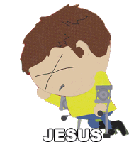 Jesus Jimmy Valmer Sticker - Jesus Jimmy Valmer South Park Stickers