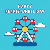 Happy Ferris Wheel Day February 14 GIF