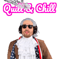 Benjammins Quill And Chill Sticker - Benjammins Quill And Chill Quill N Chill Stickers