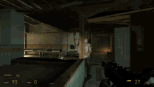 a screenshot of a video game shows a zombie with a score of 27225