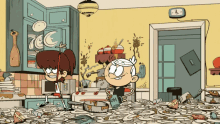 Dishes GIF - Lincoln Loud House Nickelodeon GIFs