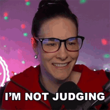 Im Not Judging Cristine Raquel Rotenberg GIF - Im Not Judging Cristine Raquel Rotenberg Simply Nailogical GIFs