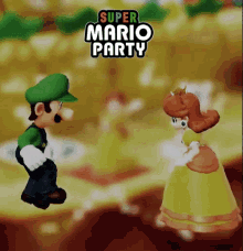 Yes! GIF - Super Mario Party Mario Party High Five GIFs