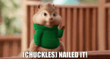 Alvin And The Chipmunks Theodore GIF - Alvin And The Chipmunks Theodore Nailed It GIFs