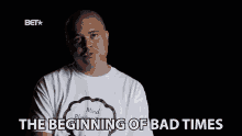 The Beginning Of Bad Times Irv Gotti GIF - The Beginning Of Bad Times Irv Gotti Ruff Ryders GIFs