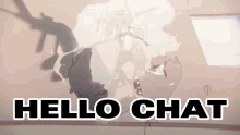Denji Hello Chat GIF - Denji Hello Chat Chainsaw Man GIFs