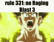 No Raging Blast3 Rule GIF