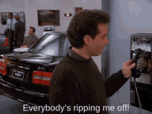 Seinfeld Everybodys Ripping Me Off GIF - Seinfeld Everybodys Ripping Me Off Seinfeld Dealership GIFs