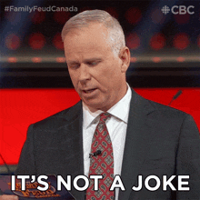 It'S Not A Joke Gerry Dee GIF - It'S Not A Joke Gerry Dee Family Feud Canada GIFs