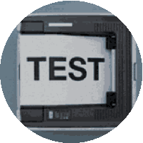 Test Print Sticker - Test Print Copier Stickers