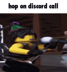 Lego Ninjago Cole GIF - Lego Ninjago Cole Hop On Discord Call GIFs