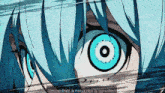 a close up of a person 's eye with the words i 'm neither a ninja nor a sprinter visible