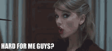 Taylor Swift Hard For Me Guys GIF - Taylor Swift Hard For Me Guys Wink GIFs