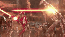 Star Wars Attack Of The Clones GIF - Star Wars Attack Of The Clones Geonosis - Discover & Share GIFs