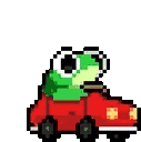 Chugging Frog Sticker - Chugging Chuggin Frog Stickers