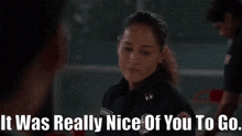 Station 19 Andy Herrera GIF - Station 19 Andy Herrera It Was Really Nice Of You To Go GIFs