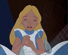 Alice Alice In Wonderland GIF - Alice Alice In Wonderland Crying GIFs