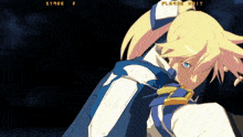 a video game screen shows a character and says please wait