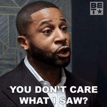 You Don'T Care What I Saw Zac GIF