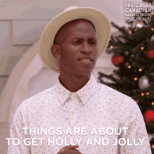 Things Are About To Get Holly And Jolly Alan Shane Lewis GIF
