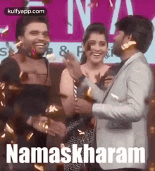 Namaskharam.Gif GIF - Namaskharam Namaste Hii GIFs