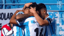 hugging atletico tucuman liga profesional de futbol de la afa celebration we scored