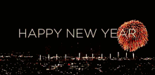 Happy New Year New Years Eve GIF - Happy New Year New Years Eve Fireworks GIFs