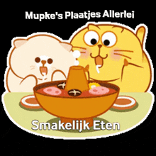 Mupke'S Plaatjes Allerlei Mupke GIF - Mupke'S Plaatjes Allerlei Mupke Smakelijk Eten GIFs