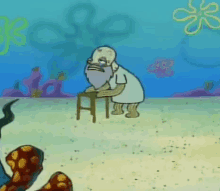 Spongebob Oldman GIF