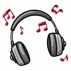 Headphones Music Sticker - Headphones Music Listening To Music - Discover &  Share GIFs