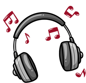 Headphones Music Sticker - Headphones Music Listening To Music Stickers
