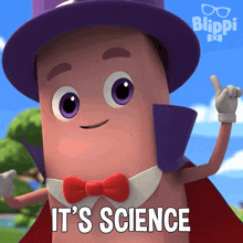 It'S Science Ernie The Eraser GIF - It'S Science Ernie The Eraser Blippi GIFs