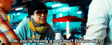 Worse Things Happen GIF - Hangover Mr Chao GIFs