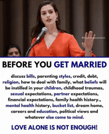 Before You Get Married Love Is Not Enough GIF - Before You Get Married Love Is Not Enough GIFs