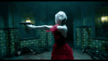 Harley Quinn The Suicide Squad GIF - Harley Quinn The Suicide Squad Gun Rotation GIFs